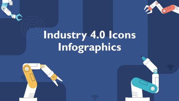 Industry 4.0 Icons PowerPoint Infographics