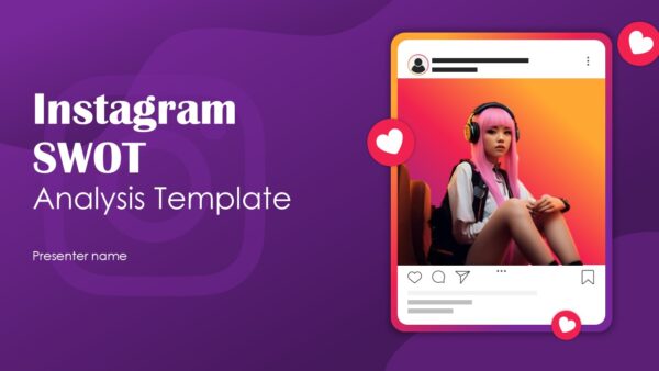 Instagram SWOT Analysis Presentation Template