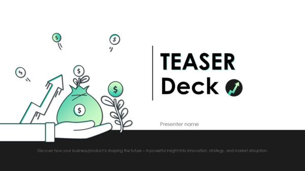 Startup Teaser Pitch Deck Template Presentation