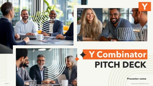 Y Combinator Minimal Pitch Deck Presentation