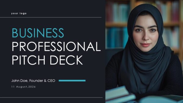 Business Professional Pitch Deck PowerPoint Presentation