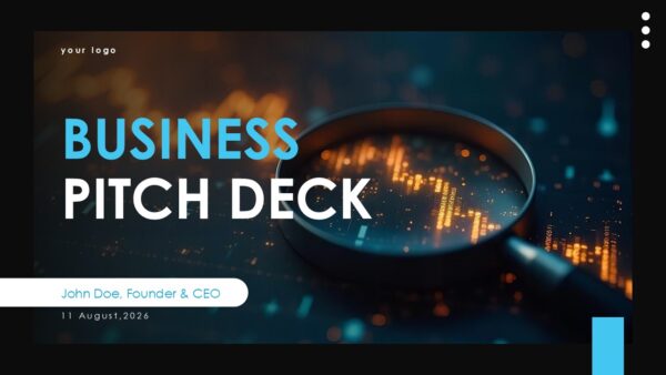 Modern Business Pitch Deck PowerPoint Presentation