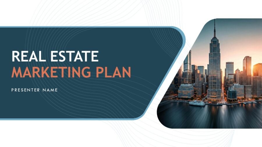 Real Estate Marketing Plan PowerPoint Templates