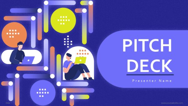 Modern Doodle Pitch Deck Presentation