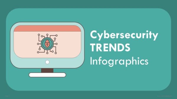 Cybersecurity Trends Infographics PowerPoint Template