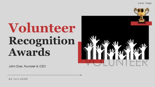 Volunteer Recognition Awards PowerPoint Presentation