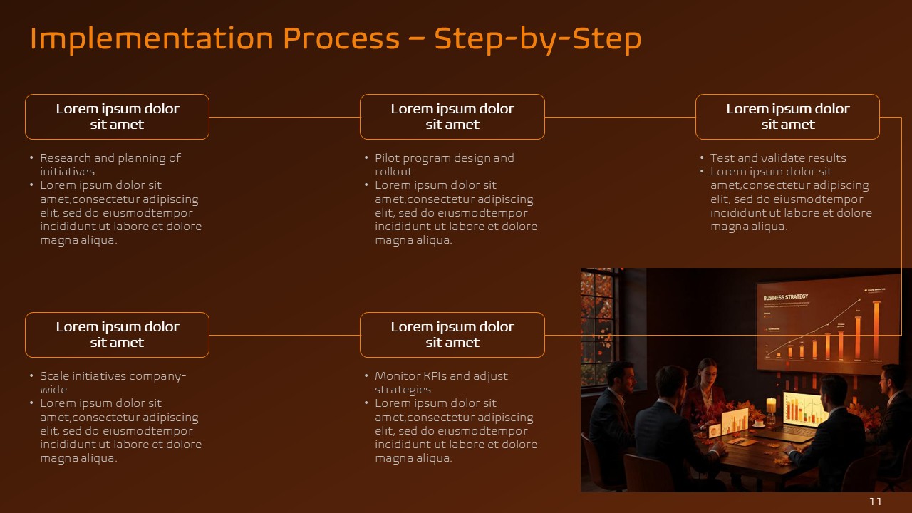 Autumn Corporate Insights Driving Growth and Performance PPT