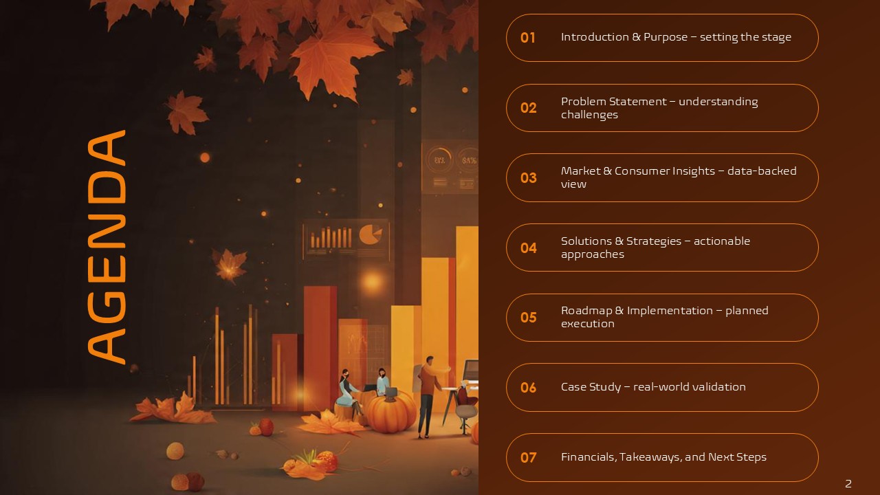 Autumn Corporate Insights Driving Growth and Performance PPT