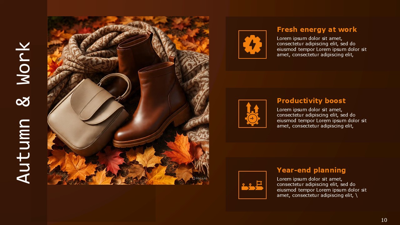 Autumn Cozy Vibes Presentation