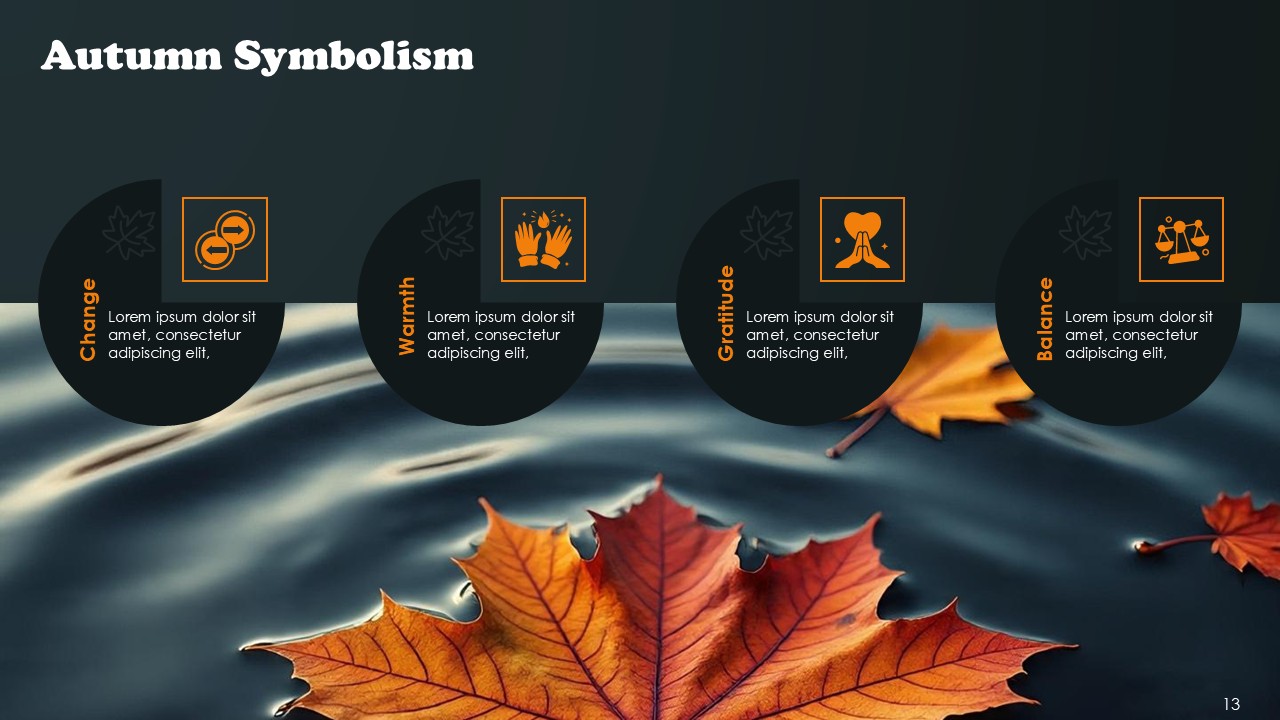 Autumn Fall Season Presentation