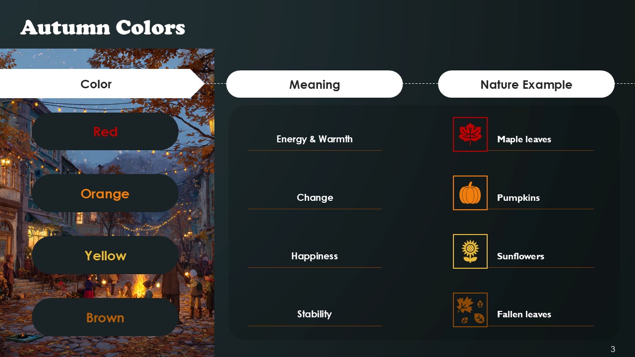 Autumn Fall Season Presentation