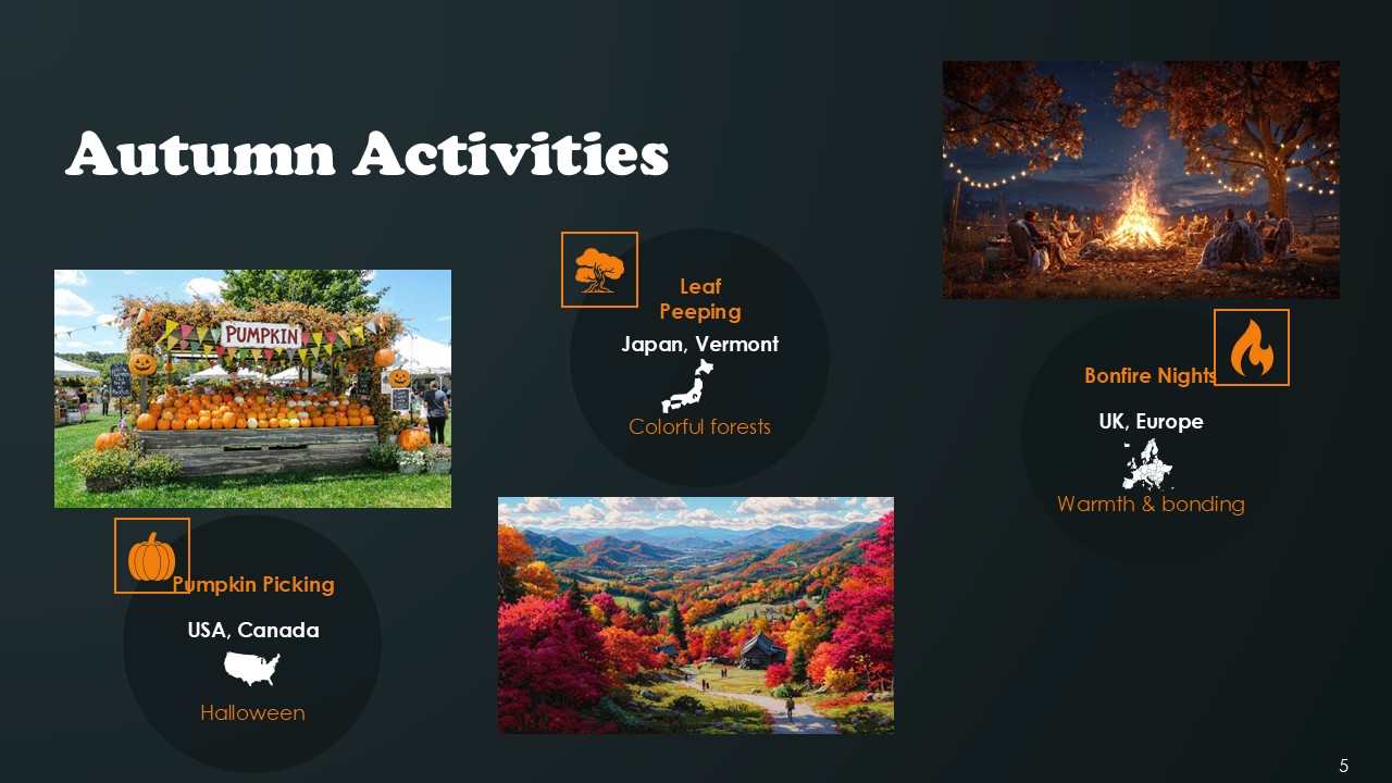 Autumn Fall Season Presentation