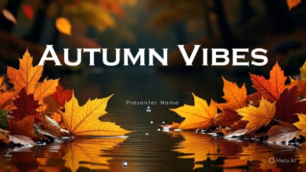 Autumn Vibes PowerPoint Template