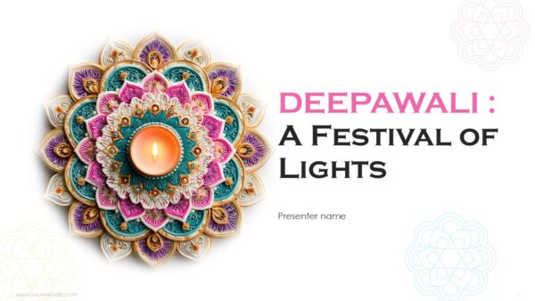 Deepawali A Festival of Lights Presentation Template