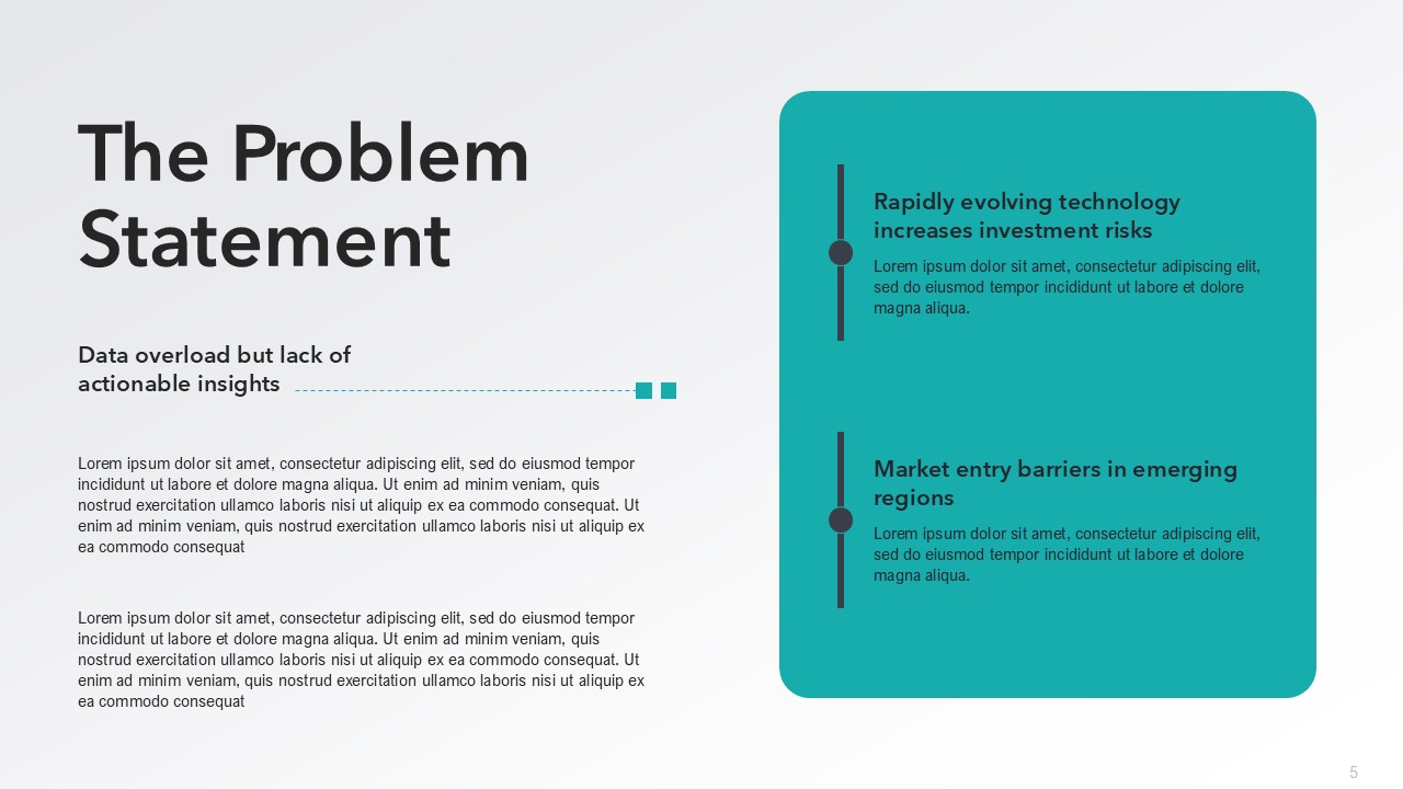 Information Technology Project Pitch Deck