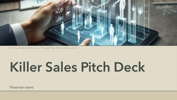 Killer Sales Pitch Deck Presentation