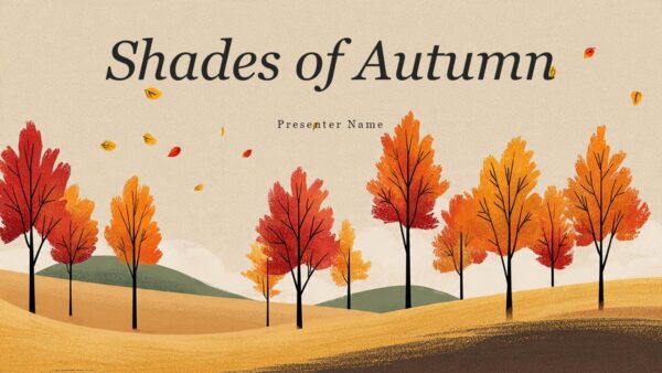Shades of Autumn PowerPoint Template