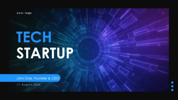 Tech Startup Pitch Deck PowerPoint Presentation