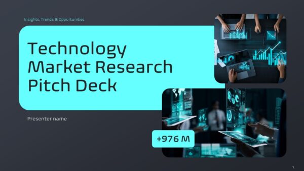 Technology Market Research Pitch Deck