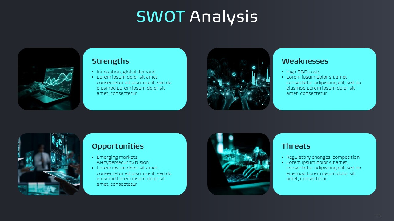 Technology Market Research Pitch Deck
