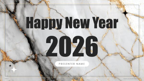 2026 Corporate New Year Presentation PPT Template
