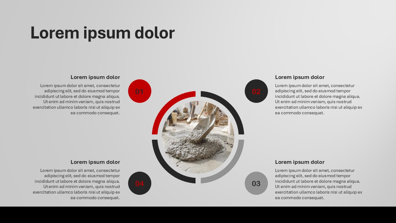 Cement Factory Business Plan Free PowerPoint Template