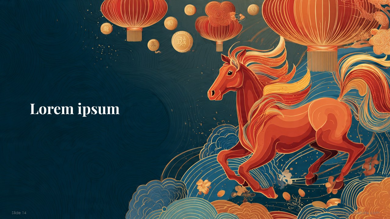 Chinese Happy Lunar New Year 2026 PPT