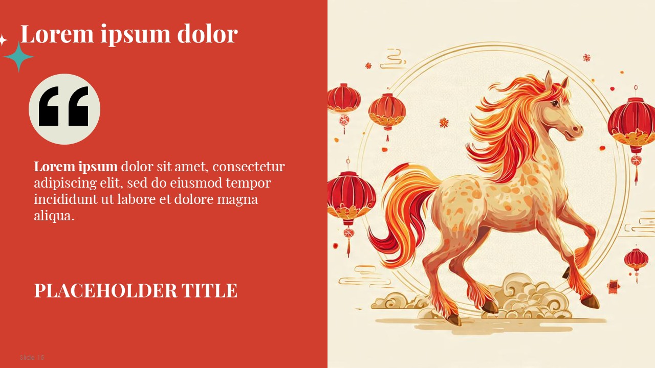 Chinese New Year 2026 Presentation PPT Template