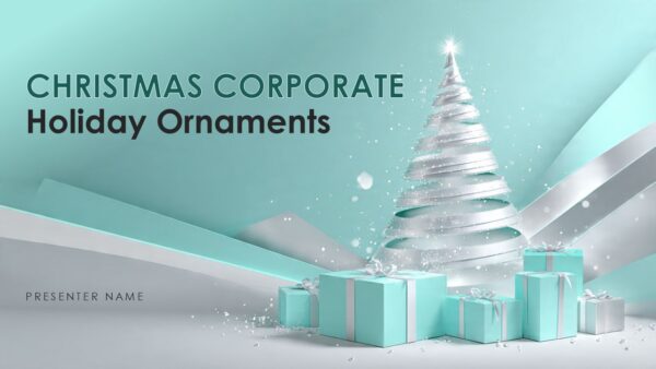 Christmas Corporate Holiday Ornaments Presentation Slides