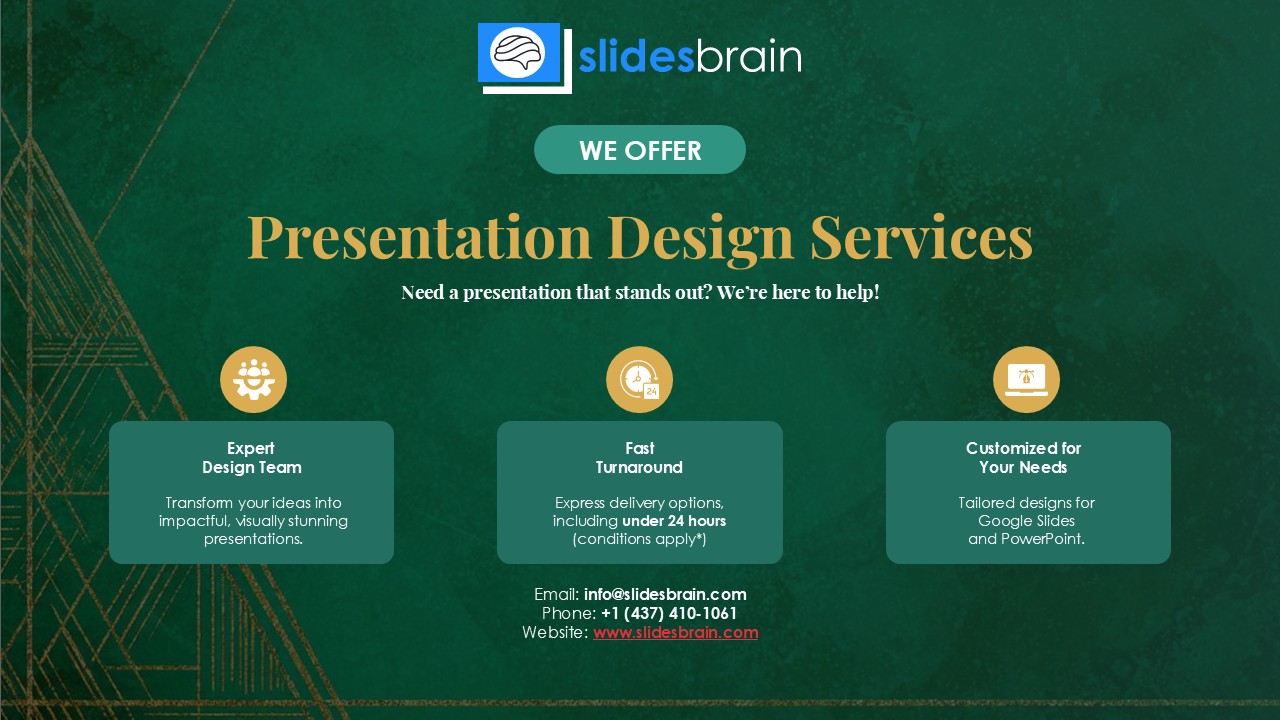 Christmas Festive Decoration Corporate PPT Template