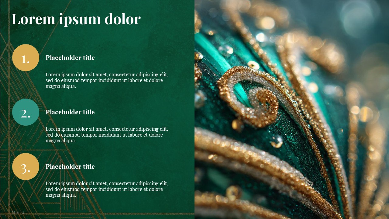 Christmas Festive Decoration Corporate PPT Template