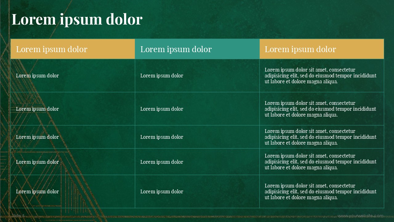 Christmas Festive Decoration Corporate PPT Template