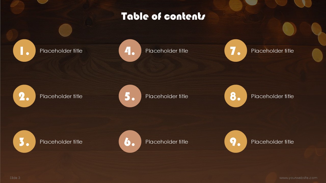 Elegant Christmas Business PowerPoint Deck