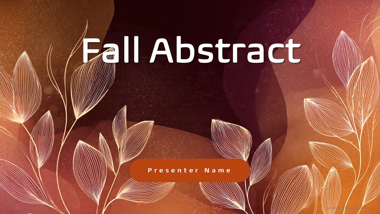 Fall Abstract Free Google Slides Themes and PowerPoint Template