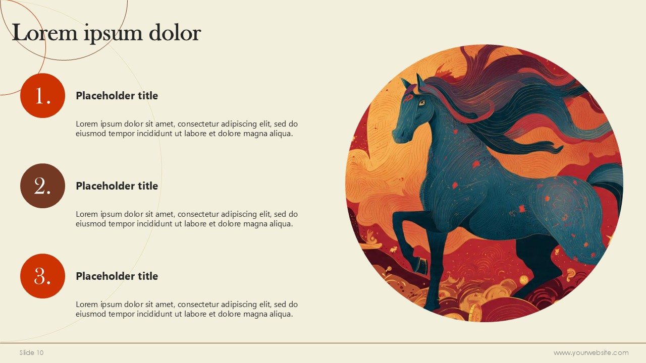 Happy 2026 Chinese New Year Year PPT Presentation Slides