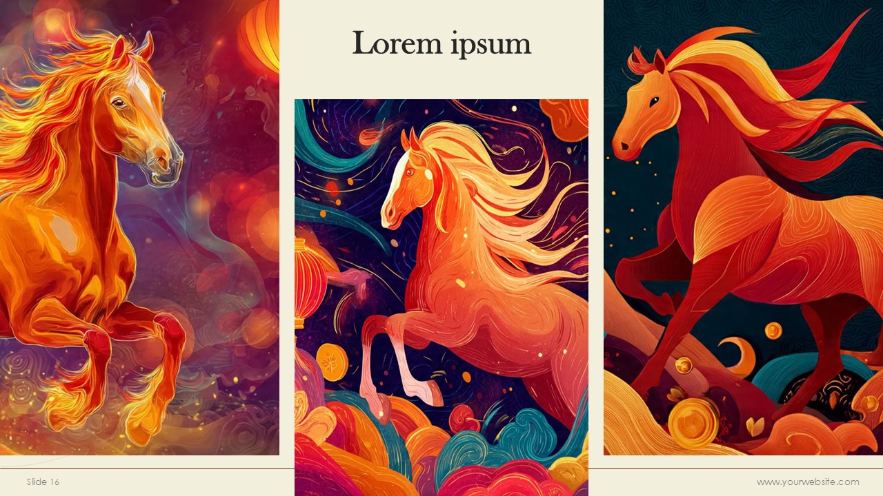 Happy 2026 Chinese New Year Year PPT Presentation Slides