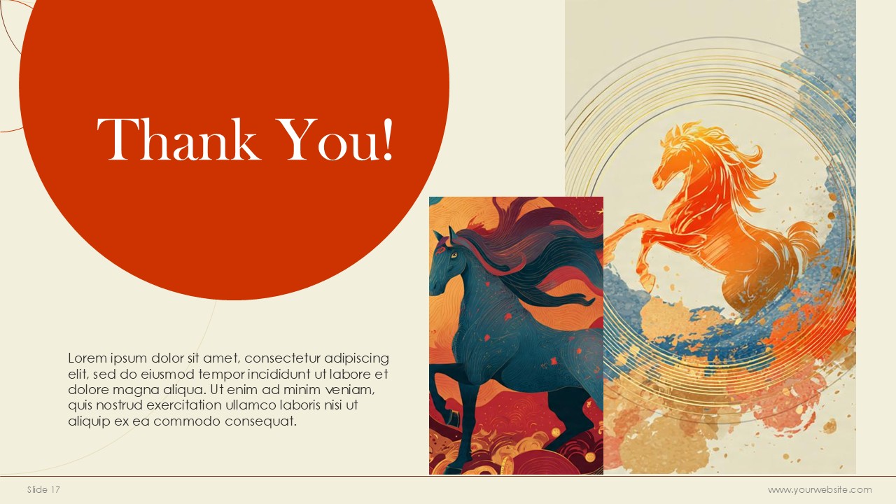 Happy 2026 Chinese New Year Year PPT Presentation Slides