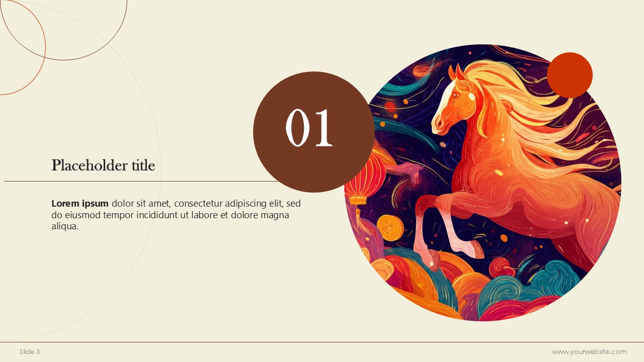 Happy 2026 Chinese New Year Year PPT Presentation Slides