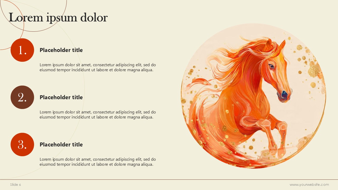 Happy 2026 Chinese New Year Year PPT Presentation Slides