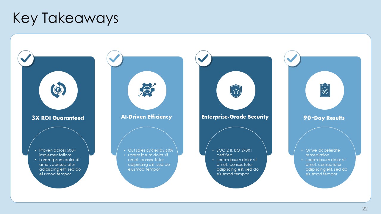 High Impact Sales Pitch Deck PPT Presentation Template