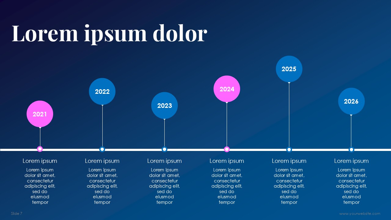 Hosting and Servers Company Business Plan Free PPT Template