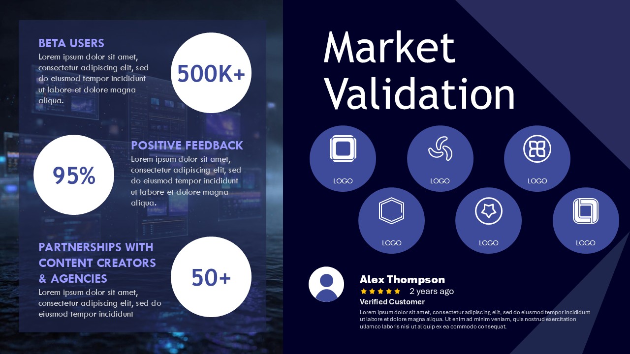 Multimedia Software Pitch Deck PPT Presentation Template