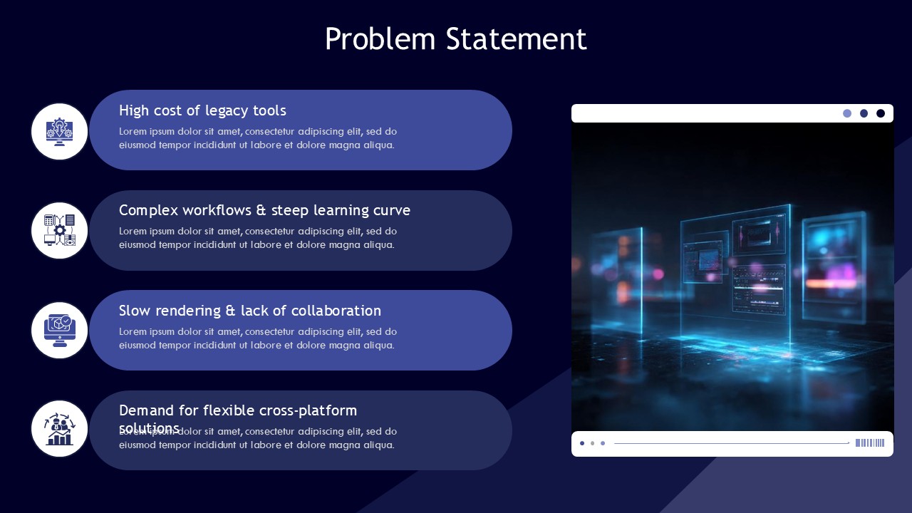 Multimedia Software Pitch Deck PPT Presentation Template