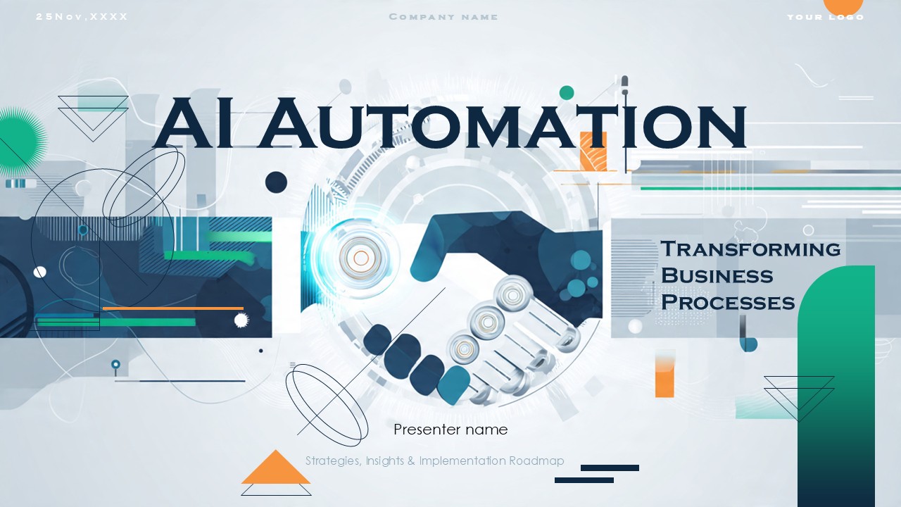 AI Automation PPT Presentation Template