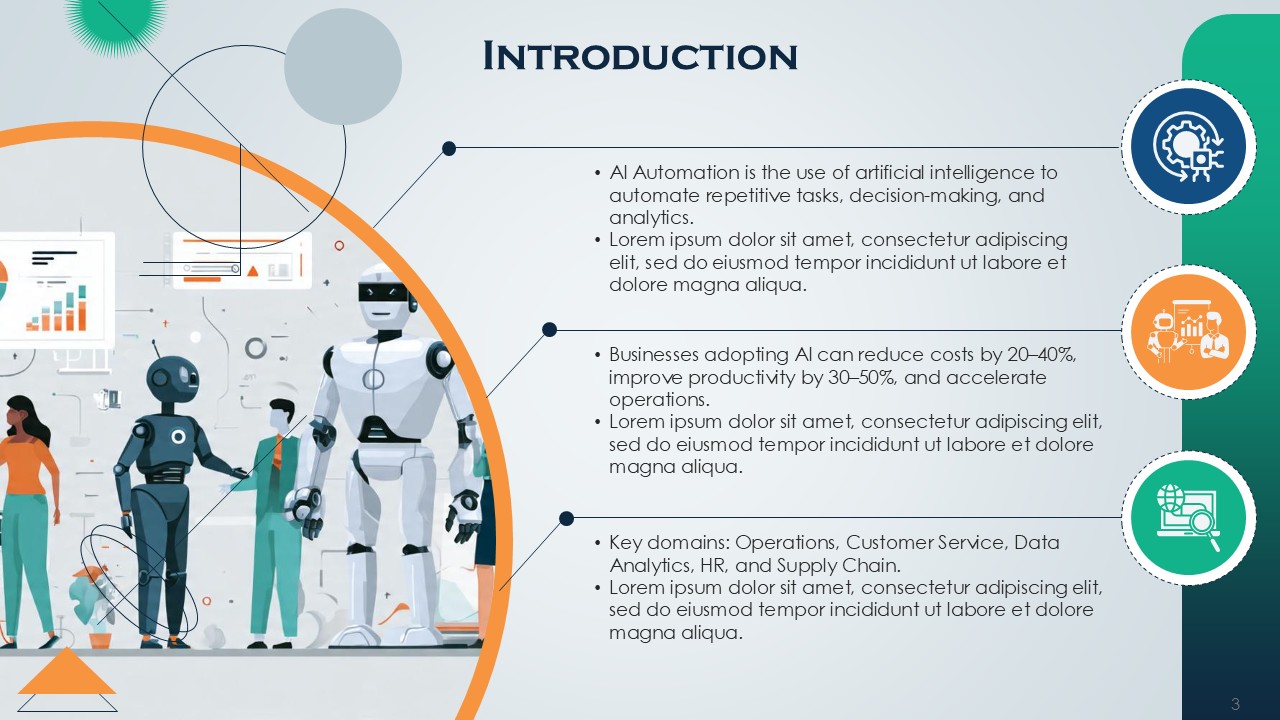AI Automation PPT Presentation Template