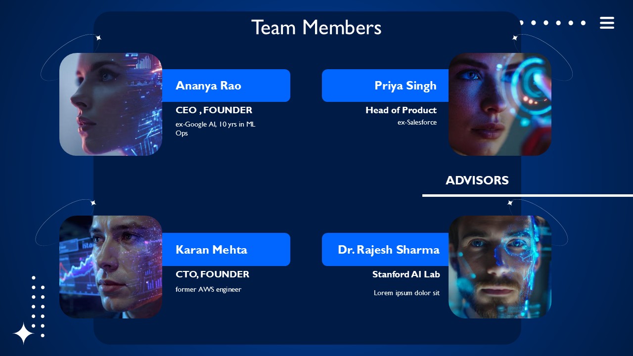 AI Powered Business Intelligence SaaS Platform PPT Presentation Template