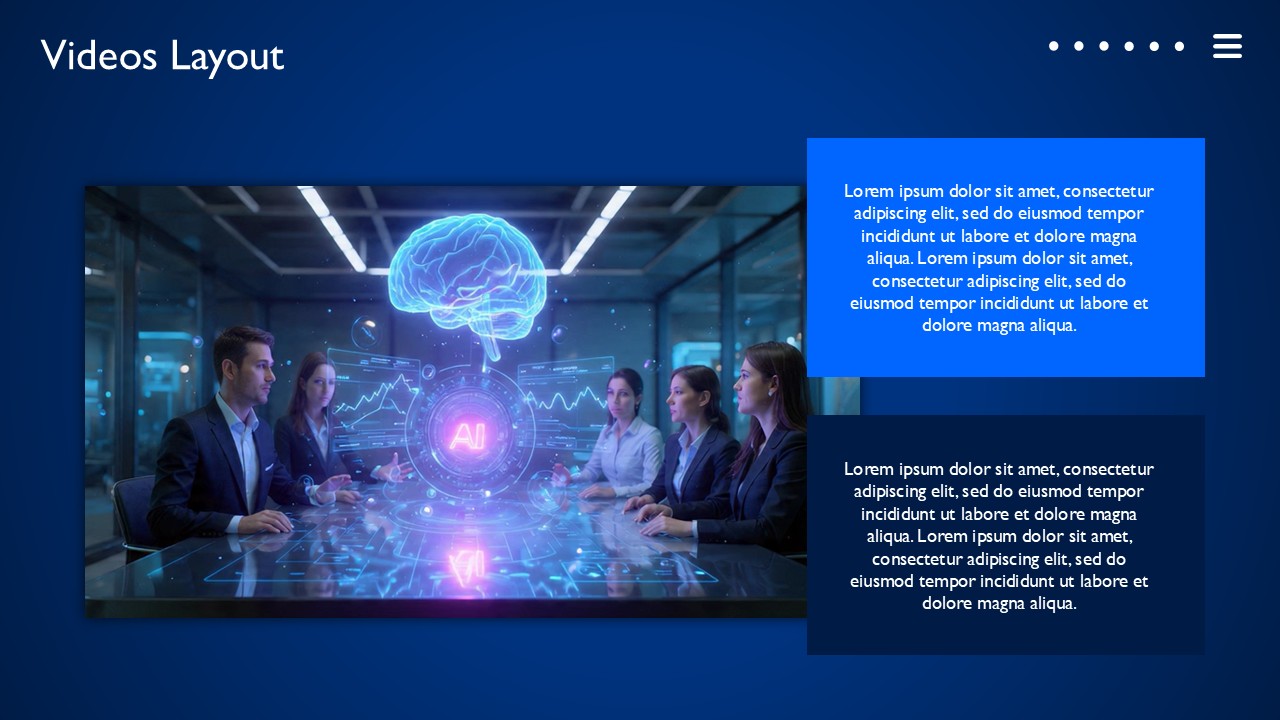 AI Powered Business Intelligence SaaS Platform PPT Presentation Template