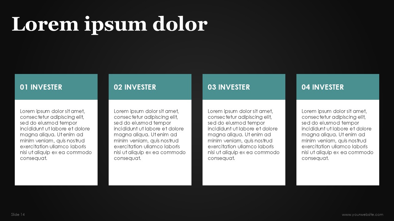 Business Abstract Free PowerPoint Presentation