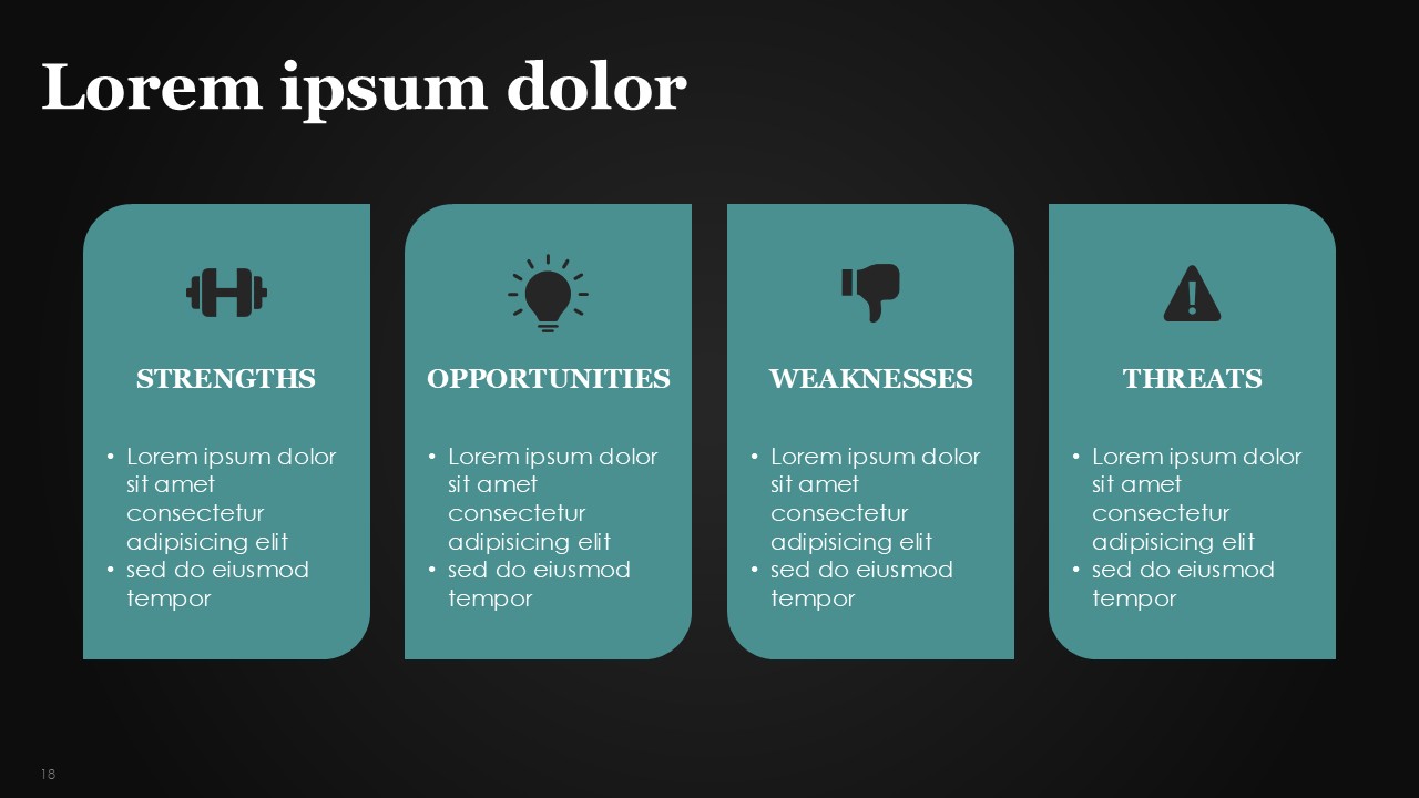 Business Abstract Free PowerPoint Presentation