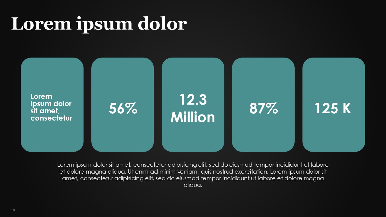 Business Abstract Free PowerPoint Presentation